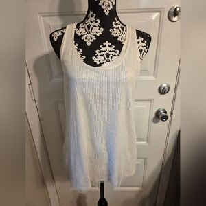 Banana Republic White Tank Top